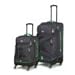 High Sierra Alameda 2Pc Spinner Set, Mercury/Black/Lime, One Size