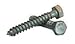 Hex Lag Screws Hot Dipped Galvanized 1/4"-10 x 2-1/2" - Qty-100