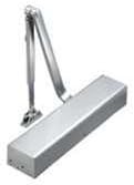 Norton 8501 ADA Compliant Adjustable Spring Sizes 1-6 Institutional Door Closer, Aluminum by Norton ASSA Abloy