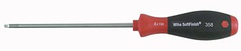 Wiha 36280 Torx Screwdriver with SoftFinish Handle, T25 x 100mm