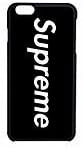 Black Supreme iPhone 6/6s Case (Black Rubber)