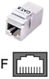 Belkin R6D011 CAT 5 RJ45 Female to RJ45 Female Inline Coupler
