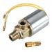 MagiDeal 12V 24V Train Truck Air Horn Electric Solenoid Valve Heavy Duty 1/4'' Chrome Pack of 1
