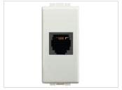 Bticino Luna rj11 Telephone Base 1 Module