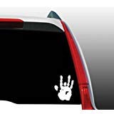 Crawford Graphix Jerry Garcia Handprint Grateful Dead Sticker Decal Car Window Wall MacBook Notebook Laptop Sticker Decal (5.5