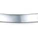 Bling Jewelry Plain Simple Dome Couples Ring Wedding Band for Women for Men Polished Silver Tone Stainless Steel 5MM