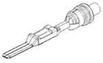 Automotive Connectors MALE 280 SERIES TIN CBL RANG 3.20-2.20MM (5 pieces)