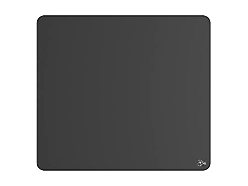 GLORIOUS Elements Ice Gaming Mauspad 430x380x3mm Waschmaschinenfest Schwarz