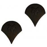 US Army Black Metal Subdued Pin-On Rank