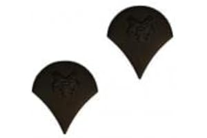 INSIGNIA DEPOT US Army Black Metal Subdued Pin-On Rank