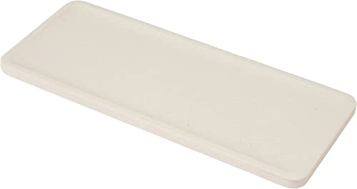 マーナ (marna) エコカラット 洗面トレー ホワイト ( 珪藻土不使用 / 速乾 ) 洗面所 水回り (乾燥 除湿 早く乾かす) 洗面台 吸水 W589W商品画像