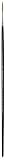 da Vinci Oil & Acrylic Series 1206 Maestro Liner Brush, Medium-Length Straight Edge Kolinsky Red Sable with Black Polished Handle, Size 4 (1206-04)