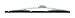 AFI 33017 Deluxe Stainless Steel Curved Marine Windshield Wiper Blade (20", Silver)