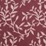 Collections Etc. Leaf Patterned Furniture Cover with Ruffle Borders, Furniture Protector with Leaf Design, Burgundy, Sofa