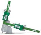 Insize USA 1181-M50 - Digital Caliper, Scale Width: 16mm, Range: 5 to 0.5tpi, 5 to 50mm, Accuracy: ±0.04mm, Battery: SR44