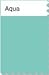 DII Solid Pastel Napkin Set Cotton, Machine Washable, 20x20 Inch, Aqua, 6 Count