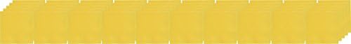 AmscanVibrant Yellow Sunshine 2-Ply Beverage Napkins - 5"x5" – Premium Quality, Ultra Absorbent Party Napkins Perfect for Any Event, Birthday, or Celebration (Pack of 40)