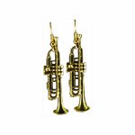 Trumpet Earrings (Gold)