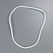 Photo 1 of Carlisle Cateraide Gasket for Cateraide PC300N & PC600N, white, PC301GA02