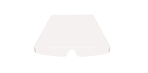 Ersatzdach für Gartenschaukel Weiß 192x147 cm 270 g/m² Gartenbauten Pavillon-Rahmen Dächer für Pavillions – Bild 6