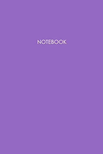 Notebook: 500 Page Notebook A5, Extra Chunky 500 page Journal in Purple, 500 pages - 250 sheets, Classic Lined pages, College Ruled paper, 1.25 inch thick, 6x9 inch perfect bound, Soft Cover