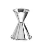 American Metalcraft J203 Bar Jigger, Stainless Steel, 3/4oz. x 1-1/2oz. Capacity