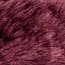 Collections Etc Faux Fur Trimmed Winter Fashion Hat, Burgundy, Onesize