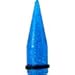 Body Candy Blue Acrylic Glitter Straight Taper Ear Gauge Plug (1 Piece) 20mm