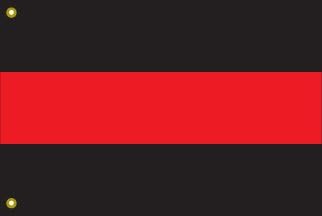 FlagCenter - Thin Red Line 12 x 18 Inch Boat / Motorcycle Flag