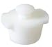 Homebrewers Outpost FE497 Premium Breathable Silicone Bung for Barrels and Variable Volume Tanks White