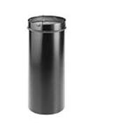 195608 8"x 14" Slip Connector Black Stovepipe - Thumbnail 2