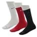 Nike Unisex Dry Cushion Crew Training Sock (3 Pair) (Red/White/Black, X-Large)