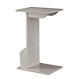 Southern Enterprises Gray Magazine Snack Table