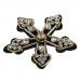 MagiDeal Iron/Sew On Applique Rhinestones Beads Patch DIY for Clothing Handbag Shoes Jeans Decor