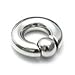 Scrap Metal 23 316L Surgical Steel Captive Bead Ring CBR 0g 5/8