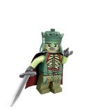 LEGO Lord of the Rings - King of the Dead Minifigure (2013) with longsword, shield, and cape