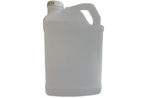 BARK AND LINDY 2.5 Gallon Plastic Jug with Cap and Handle, HDPE F-Style Container for Water, Food, Liquids, and Storage (1)