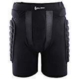 Docooler 3D Padded Short Protective Hip Butt Pad Ski Skate Snowboard Skating Skiing Protection Drop Resistance Roller Compression Shorts Pants