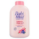 New Babi Mild Sweety Pink Plus Baby Powder 200g