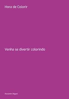 Livro Hora De Colorir