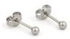 Studex Tiny Tips Kids Earrings 3mm, Silver - Image 4