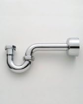 Jaclo 251-PCU"P" Trap with Round Box Escutcheon, Polished Copper