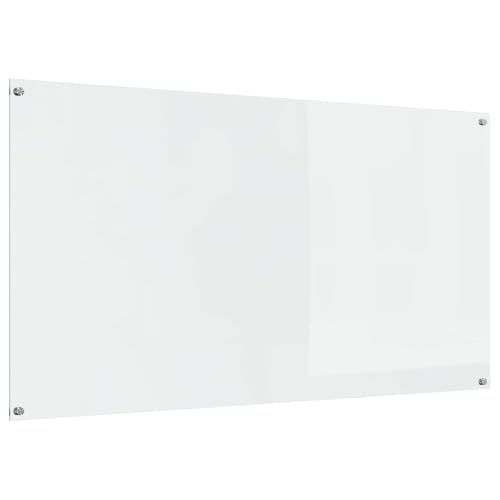 vidaXL Küchenrückwand Transparent 110 x 60 cm Gehärtetes Glas
