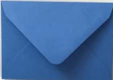 5" x 7" / 133mm x 184mm Coloured Envelopes Great for Greeting Cards, Wedding Invitations, Crafts, Business/Office - Pack of 25 Envelopes (Blue)