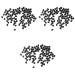 MagiDeal 300pcs Plastic Safety Triangle Craft Nose for Doll Puppet Bear Plush Animal Felting Amigurumi Toy Sewing Crafts