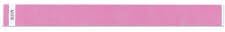 1" Tyvek Event Wristbands Paper-Like Identification Bands (Day Glow Pink)