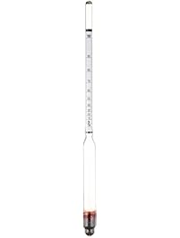 HYDROMETER - ALCOHOL, 0 - 200 PROOF  and Tralle by Bellwether