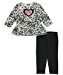 BON BEBE Baby Girls' 2 Piece Dress and Jegging Set Newborn