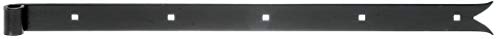 Alberts 306175 Shutter Hinge | in Different Designs | Black | roll Ø14 mm | Size 600 x 35 mm