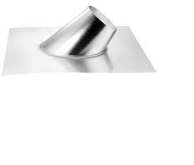 Metal-Fab High-Pitch Gas Vent Pipe Roof Flashing - 4 Inch